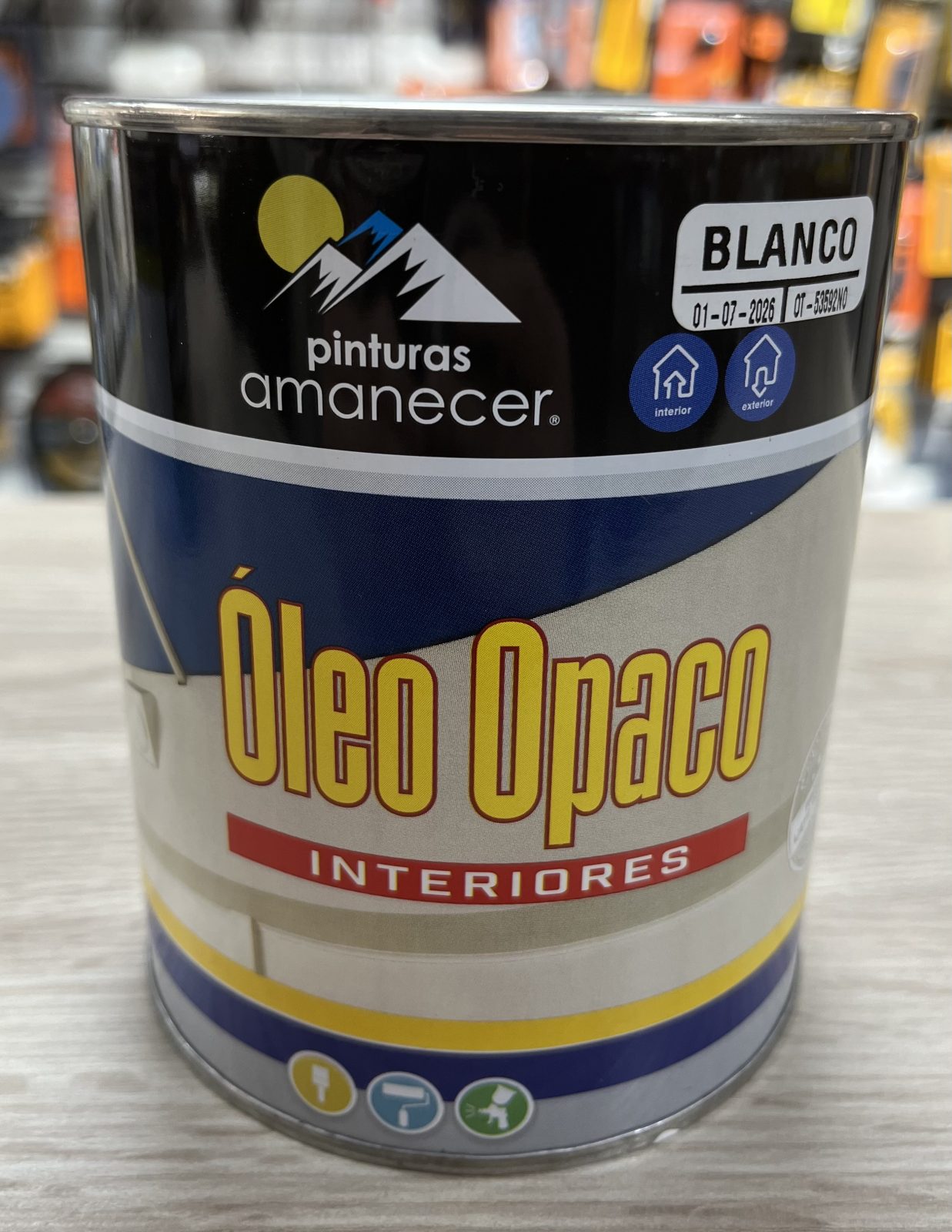 Óleo Opaco 1L Blanco