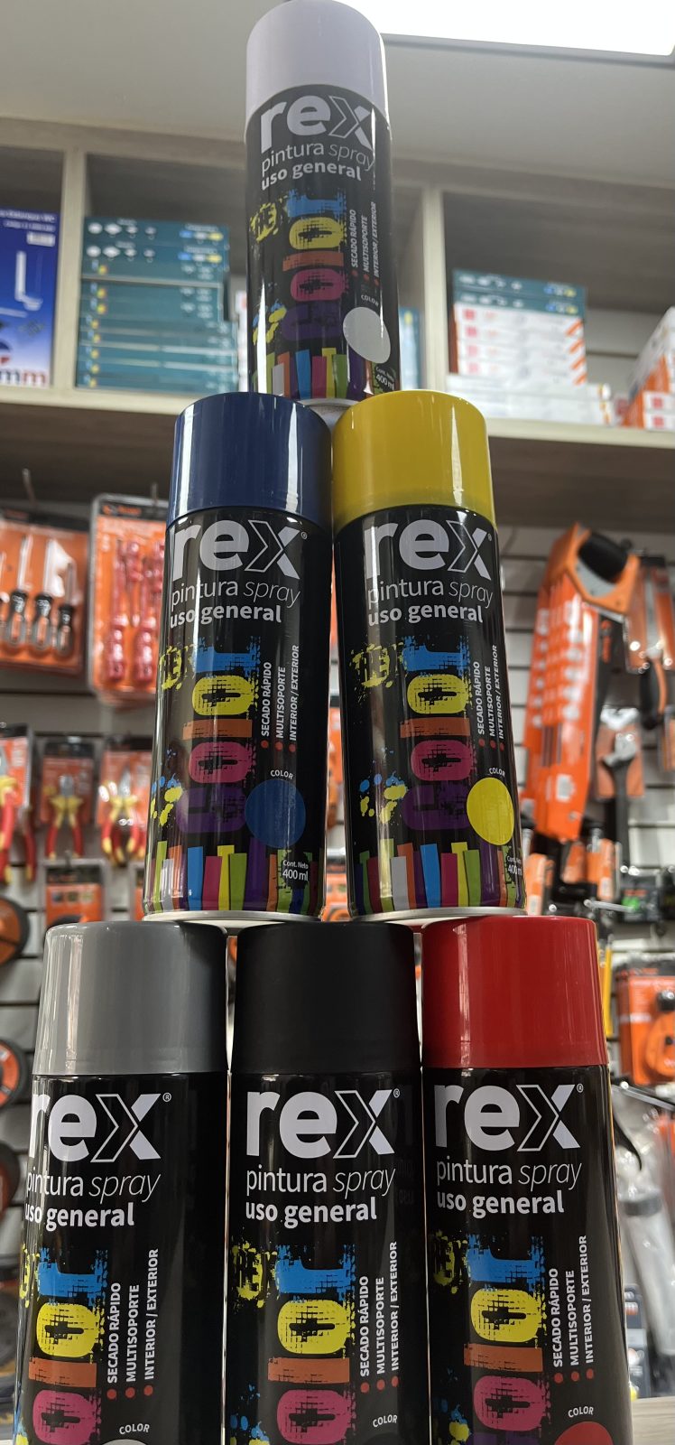 Pinturas spray 400 ml
