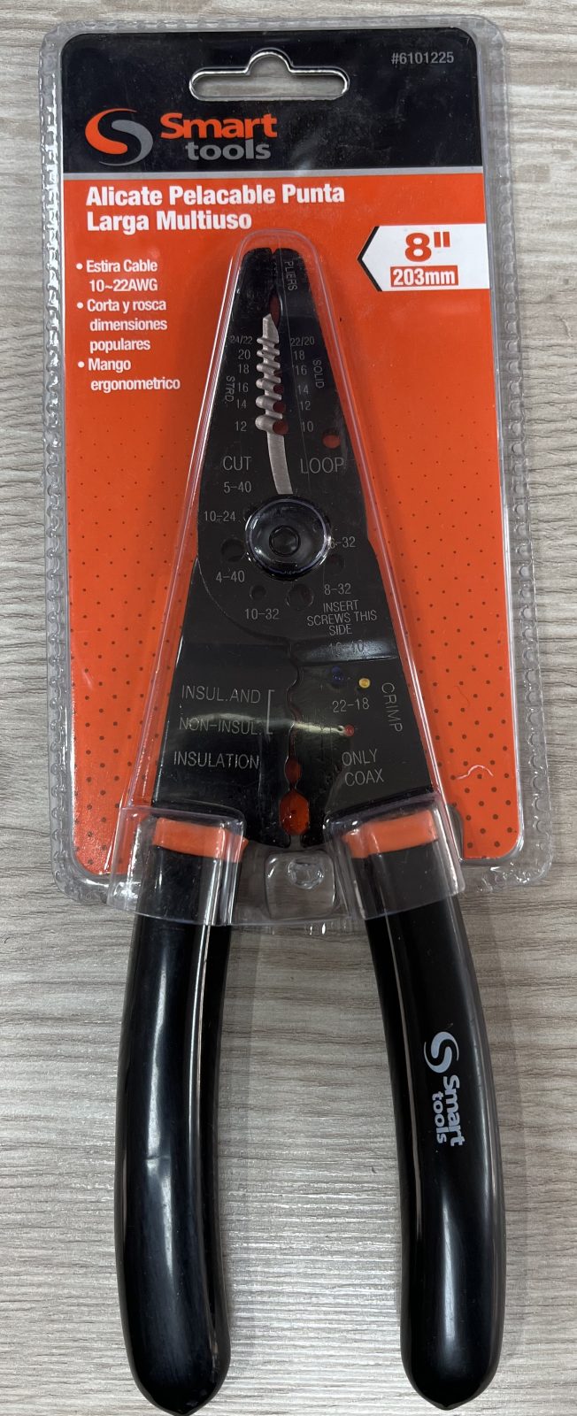 Alicate pelacables multiuso
