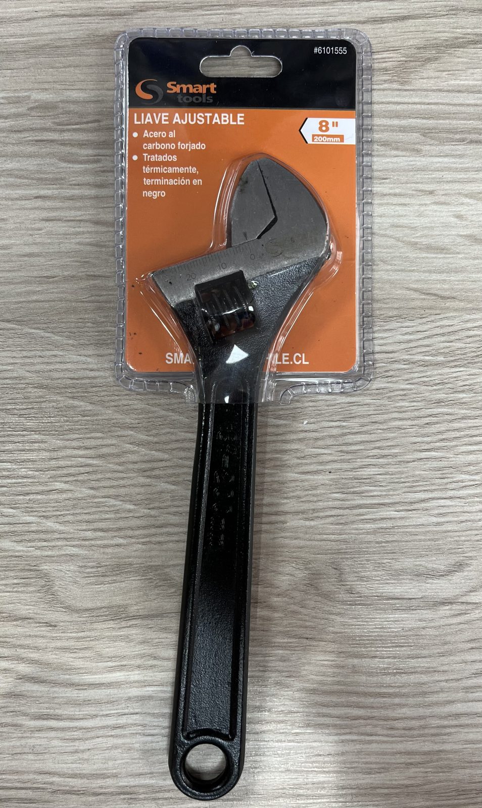 Llave francesa ajustable 8"