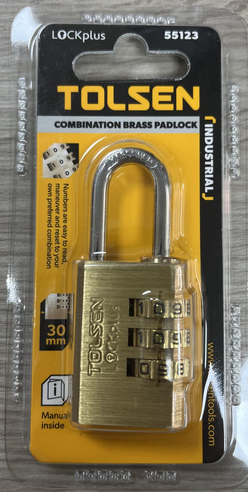 Candado Tolsen Combinación